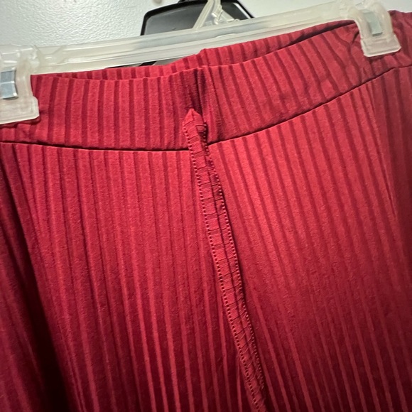 NWT 3pc Ribbed Comfort Set. Burgundy.  Size 2XL - Picture 13 of 15